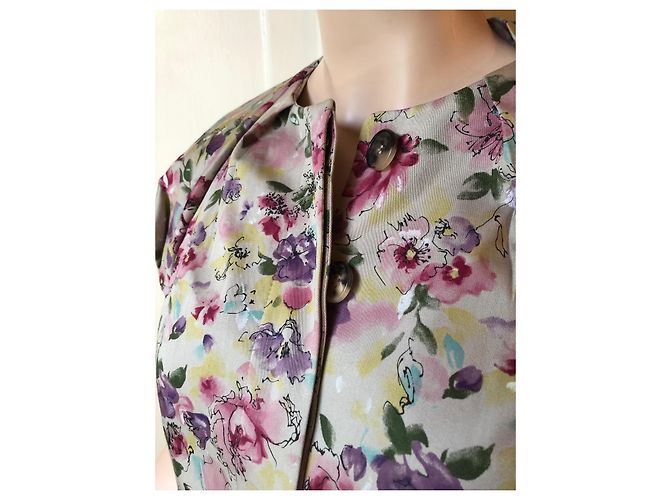 Kenzo Bustier con Estampado Floral de Algodón y Viscosa - vista 2