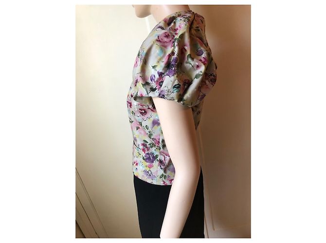 Kenzo Bustier con Estampado Floral de Algodón y Viscosa - vista 3