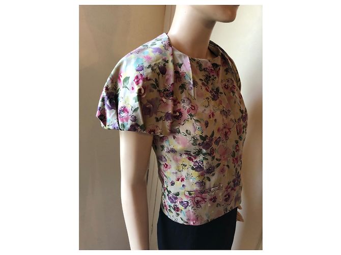 Kenzo Bustier con Estampado Floral de Algodón y Viscosa - vista 6