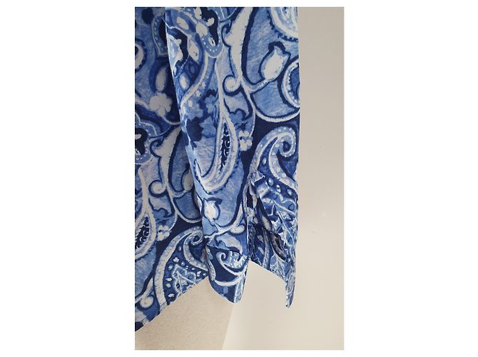 Camisa Ralph Lauren de algodón azul - vista 5