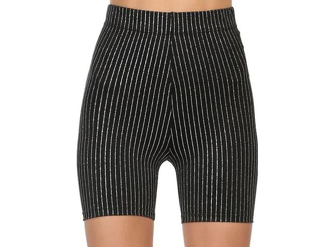 Daniele Carlotta Shorts Silber Polyester 38 - Ansicht 2