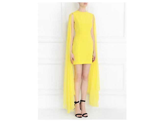 Daniele Carlotta Kleid Gelb aus Polyester - Ansicht 2