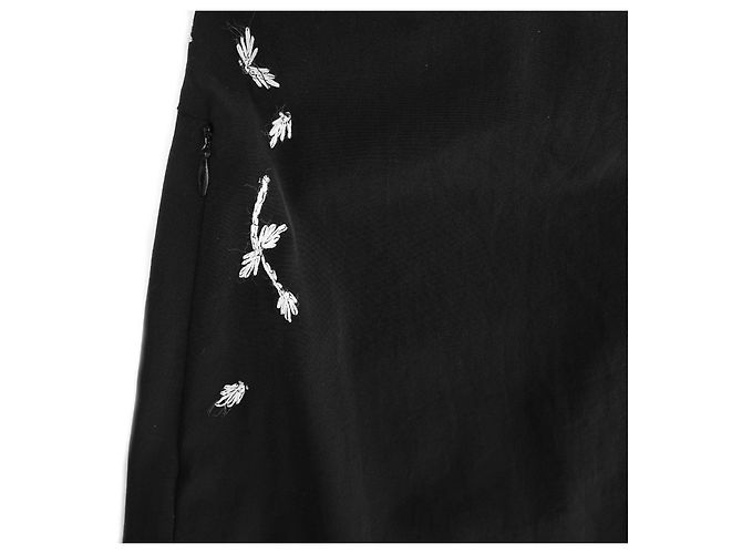 FALDA BORDADA BLUMARINE Negro - vista 3