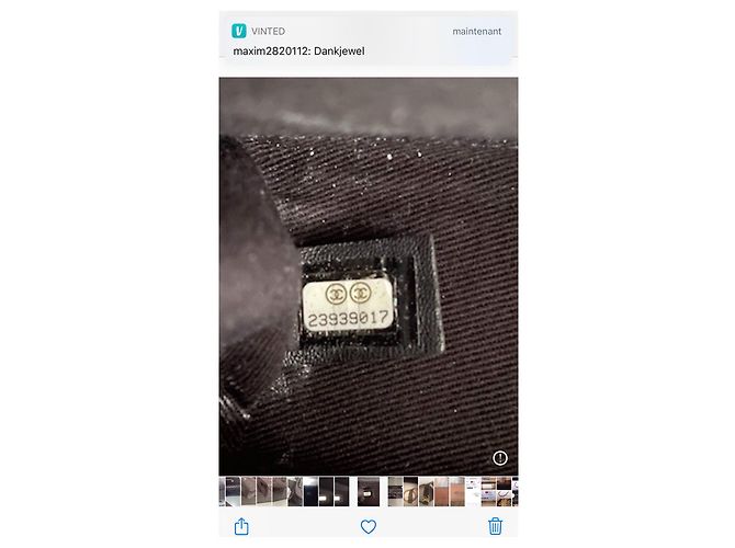 Executive Funda cinturón CHANEL UNIFORME Negro - vista 10