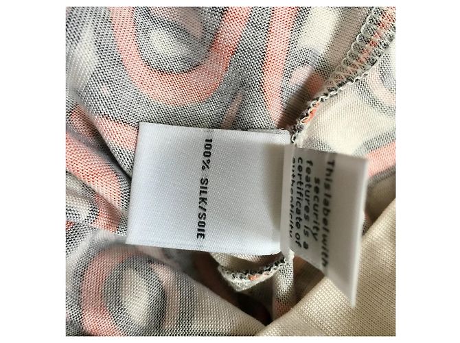 Diane Von Furstenberg Mini-robe à maillons en jersey de soie DvF Ruri Multicolore - vue 6