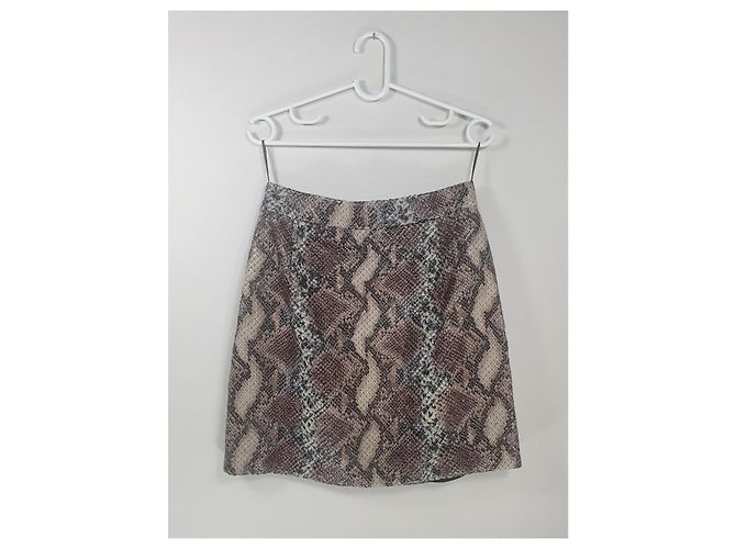 Autre Marque Falda Ana Alcazar Estampado Serpiente Multicolor - vista 3