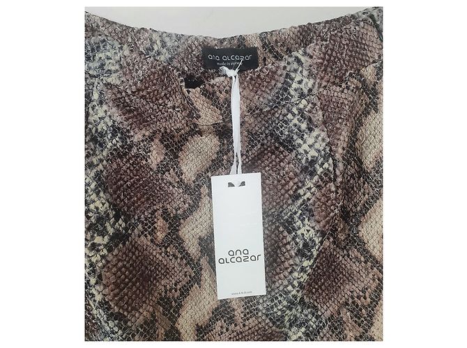 Autre Marque Falda Ana Alcazar Estampado Serpiente Multicolor - vista 4