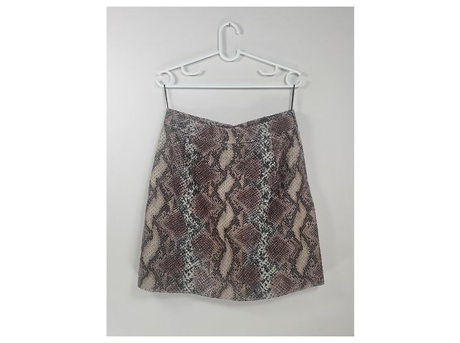 Autre Marque Falda Ana Alcazar Estampado Serpiente Multicolor - vista 5