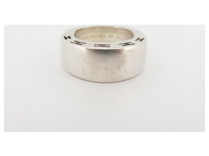Ring Hermès ANELLO HERMES CLARTE GM H104849CODA B 53 in argento sterling 925 ANELLO D'ARGENTO - vista 2