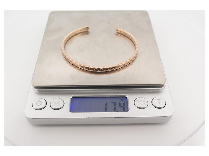 BRACCIALE CHANEL COCO CRUSH PM J11664 l 16CM ORO ROSA E DIAMANTI ORO D'oro - vista 5