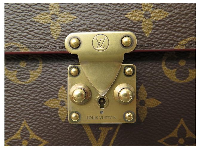 NUOVA LOUIS VUITTON MARSUPIO S LOCK BELT PM M44667 BORSA A BORSA MONOGRAM IN TELA Marrone - vista 11