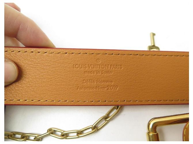 NUOVA LOUIS VUITTON MARSUPIO S LOCK BELT PM M44667 BORSA A BORSA MONOGRAM IN TELA Marrone - vista 6