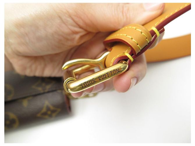 NUOVA LOUIS VUITTON MARSUPIO S LOCK BELT PM M44667 BORSA A BORSA MONOGRAM IN TELA Marrone - vista 7