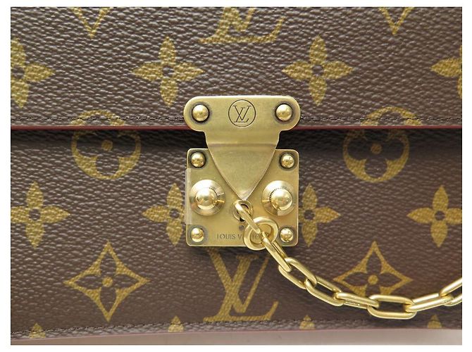 NUOVA LOUIS VUITTON MARSUPIO S LOCK BELT PM M44667 BORSA A BORSA MONOGRAM IN TELA Marrone - vista 8