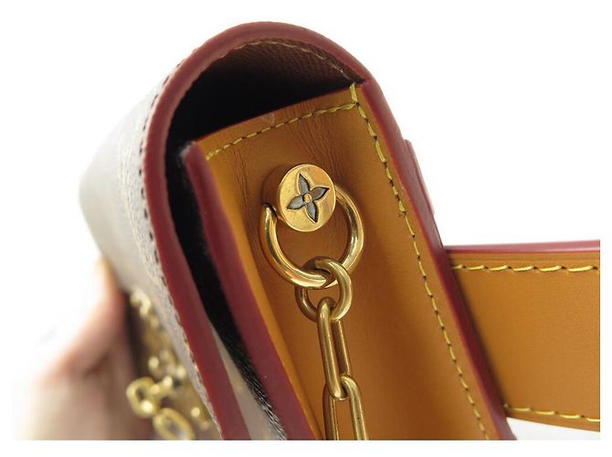NUOVA LOUIS VUITTON MARSUPIO S LOCK BELT PM M44667 BORSA A BORSA MONOGRAM IN TELA Marrone - vista 9