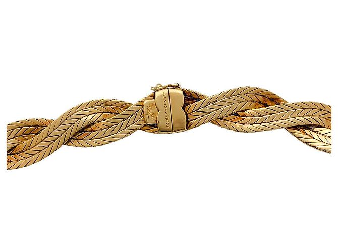 Colar Buccellati, trança de ouro amarelo. - vista 2