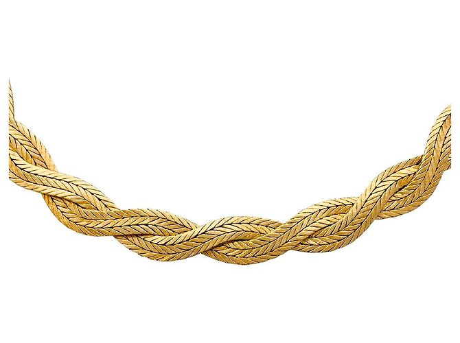 Colar Buccellati, trança de ouro amarelo. - vista 4