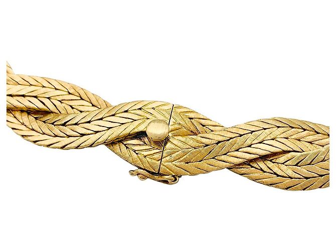Colar Buccellati, trança de ouro amarelo. - vista 6