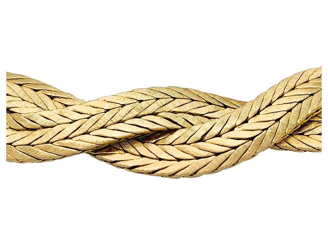 Colar Buccellati, trança de ouro amarelo. - vista 7