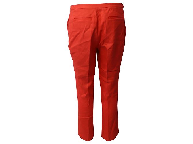 Pantalón Diane Von Furstenberg Viscosa Naranja - vista 3