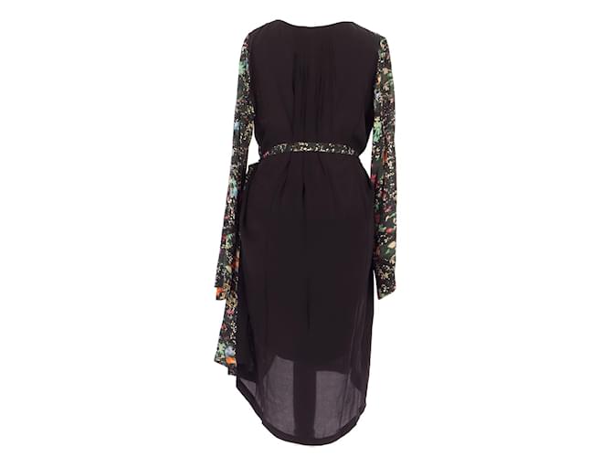 Zadig Voltaire Robe Black Viscose Ref 579434 Joli Closet