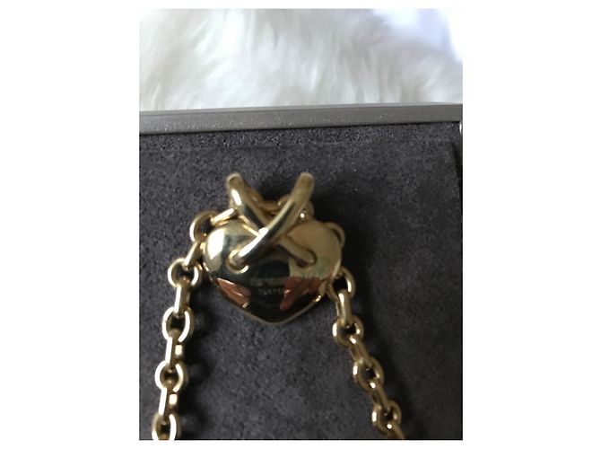 Chaumet Maglie a cuore con catena modello grande in oro giallo - vista 6