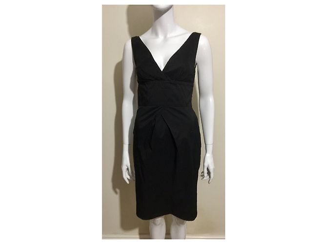Diane Von Furstenberg DvF Vintage Fawn Kleid in Schwarz - Ansicht 2