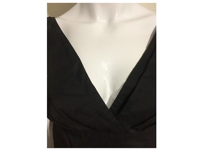 Diane Von Furstenberg DvF Vintage Fawn Kleid in Schwarz - Ansicht 3