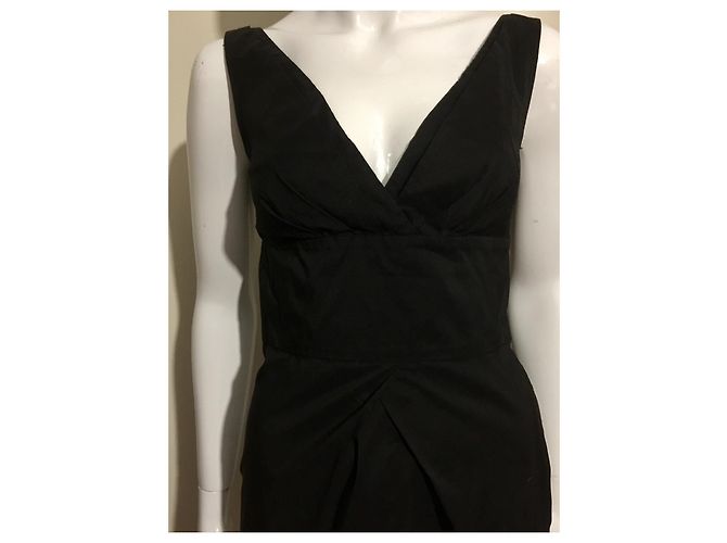 Diane Von Furstenberg DvF Vintage Fawn Kleid in Schwarz - Ansicht 4