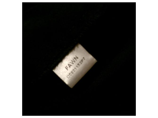 Diane Von Furstenberg DvF Vintage Fawn Kleid in Schwarz - Ansicht 6
