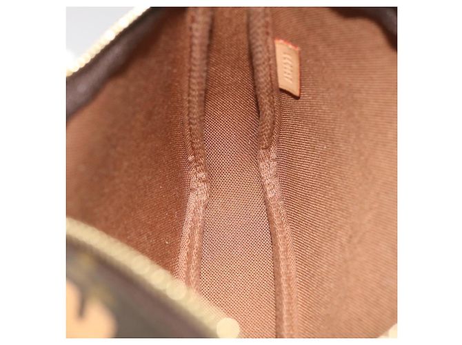 LOUIS VUITTON Monogram graffiti Pochette Accessori Pouch Orange LV Auth yk4130 Arancione - vista 20
