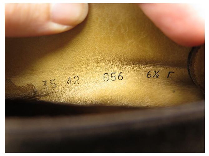 SCARPE AUBERCY STIVALI CHUKKA 6.5E 41 STIVALI IN CAMOSCIO MARRONE - vista 7