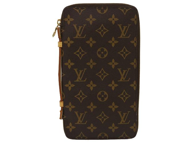 LOUIS VUITTON Monogram Organizer De Voyage Custodia da viaggio M60119 LV Auth gt2360 - vista 13