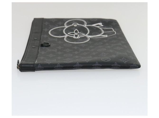 LOUIS VUITTON Eclipse Vivienne Pochette Apollo Clutch Limited M62904 Auth ak183alla - vista 4