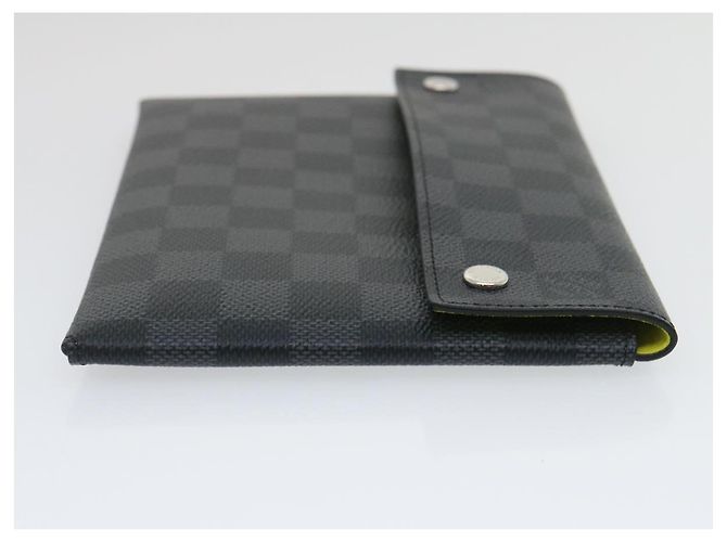 LOUIS VUITTON Damier Graphite Alpha Triple Pouch N60255 LV Aut 29633alla - vista 18