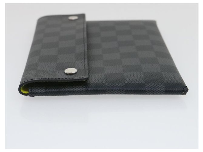 LOUIS VUITTON Damier Graphite Alpha Triple Pouch N60255 LV Aut 29633alla - vista 19