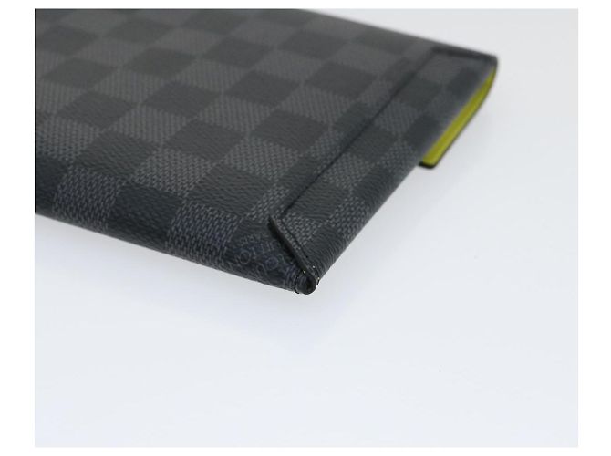 LOUIS VUITTON Damier Graphite Alpha Triple Pouch N60255 LV Aut 29633alla - vista 22