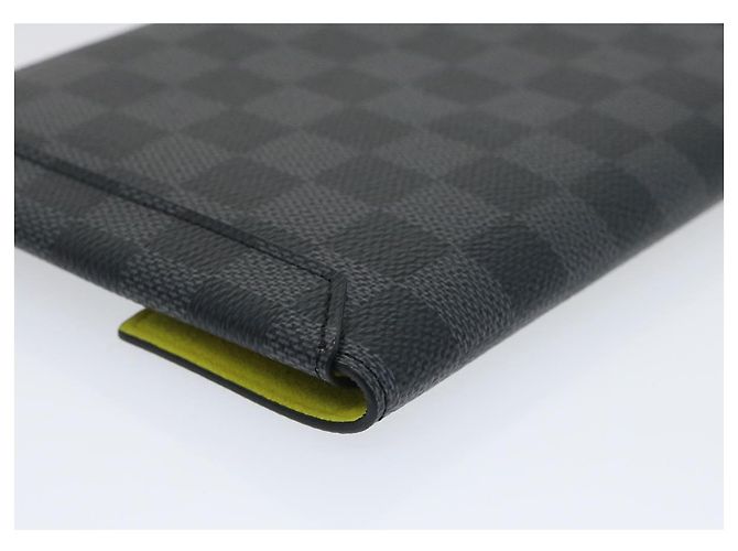 LOUIS VUITTON Damier Graphite Alpha Triple Pouch N60255 LV Aut 29633alla - vista 25