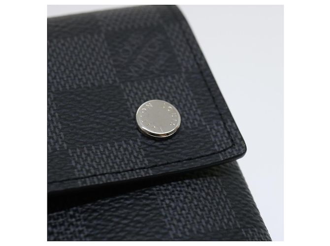 LOUIS VUITTON Damier Graphite Alpha Triple Pouch N60255 LV Aut 29633alla - vista 26