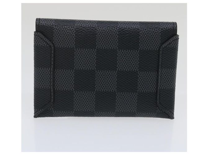 LOUIS VUITTON Damier Graphite Alpha Triple Pouch N60255 LV Aut 29633alla - vista 31