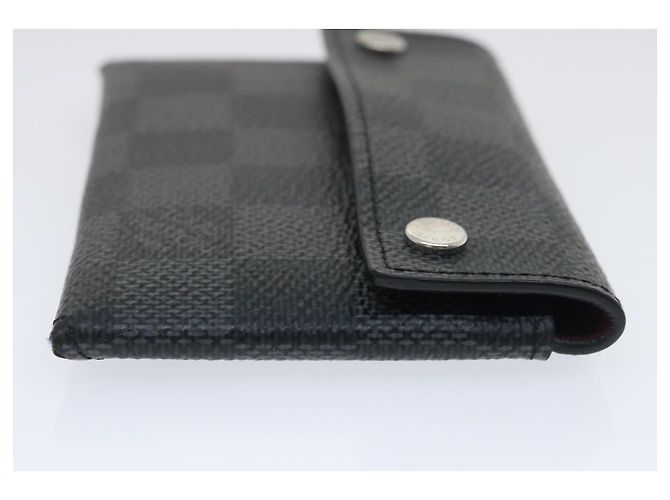 LOUIS VUITTON Damier Graphite Alpha Triple Pouch N60255 LV Aut 29633alla - vista 32