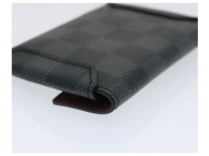 LOUIS VUITTON Damier Graphite Alpha Triple Pouch N60255 LV Aut 29633alla - vista 39