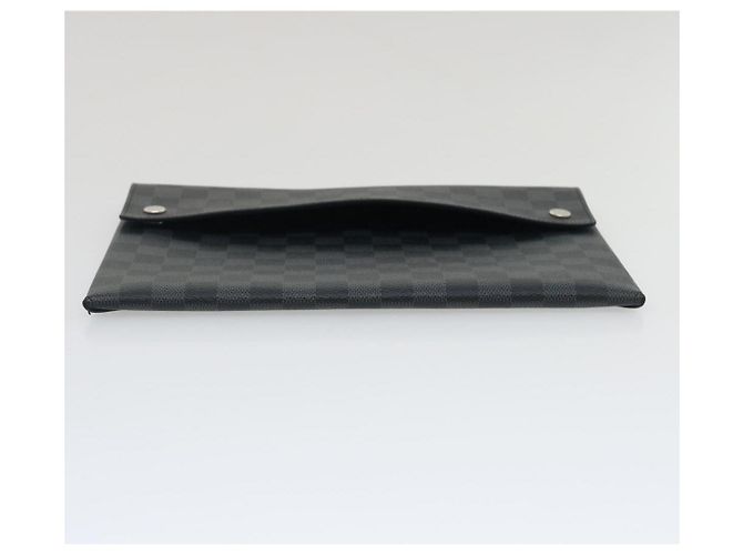 LOUIS VUITTON Damier Graphite Alpha Triple Pouch N60255 LV Aut 29633alla - vista 7