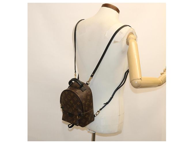 LOUIS VUITTON Mini borsa a tracolla Palm Springs con monogramma M44873 LV Auth jk1728 - vista 25