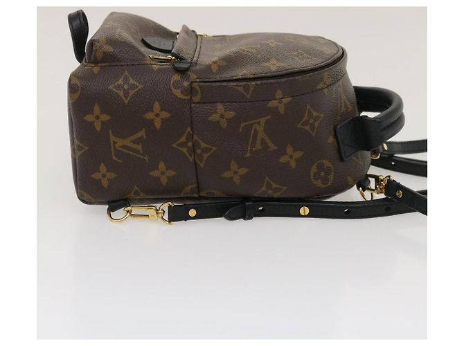 LOUIS VUITTON Mini borsa a tracolla Palm Springs con monogramma M44873 LV Auth jk1728 - vista 3