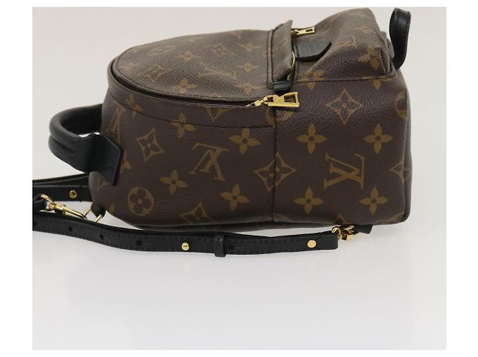 LOUIS VUITTON Mini borsa a tracolla Palm Springs con monogramma M44873 LV Auth jk1728 - vista 4
