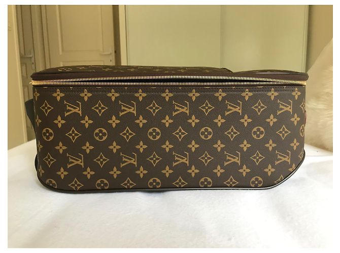 Valigia Louis Vuitton Pegasus Monogramma Marrone - vista 3