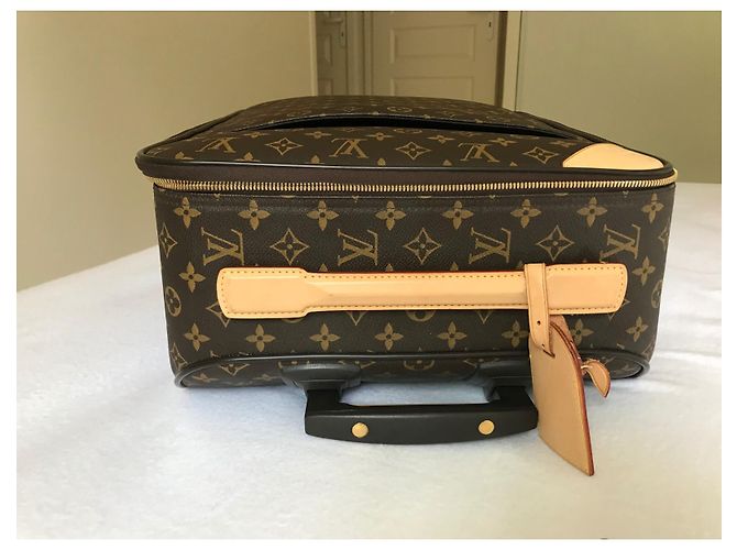 Valigia Louis Vuitton Pegasus Monogramma Marrone - vista 4