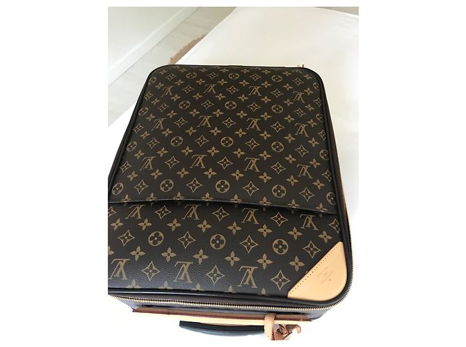 Valigia Louis Vuitton Pegasus Monogramma Marrone - vista 5