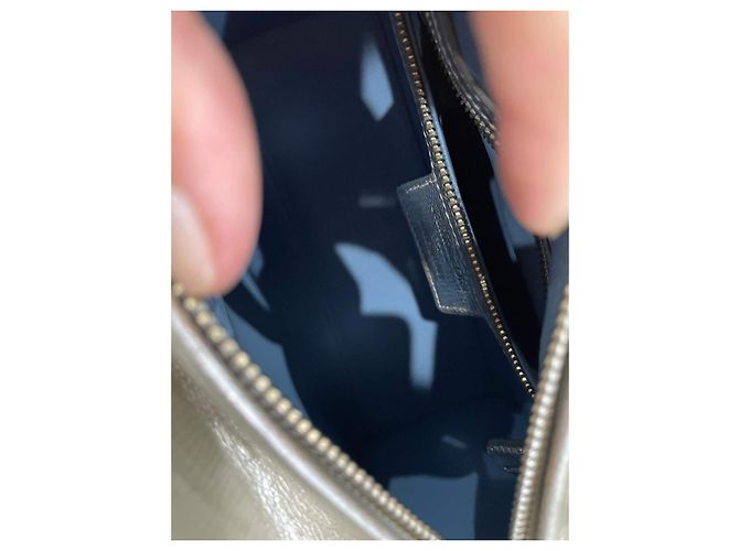 Limited Patch verzierte Lady Dior Handtasche Größe M Silber Hardware - Ansicht 7
